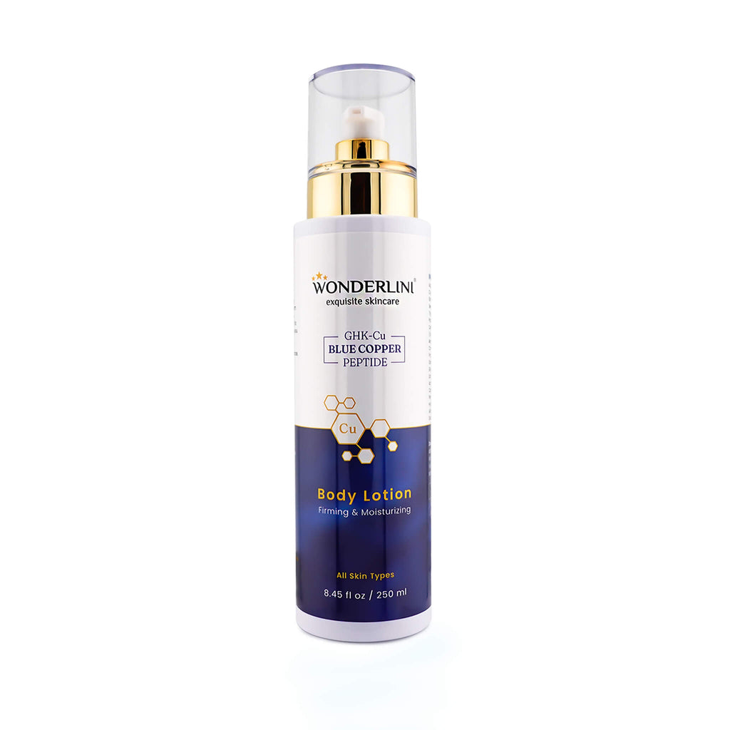 GHK-Cu Blue Copper Peptide Body Lotion Wonderlini - exquisite skincare GHK-Cu Blue Copper Peptide Body Lotion Wonderlini - exquisite skincare