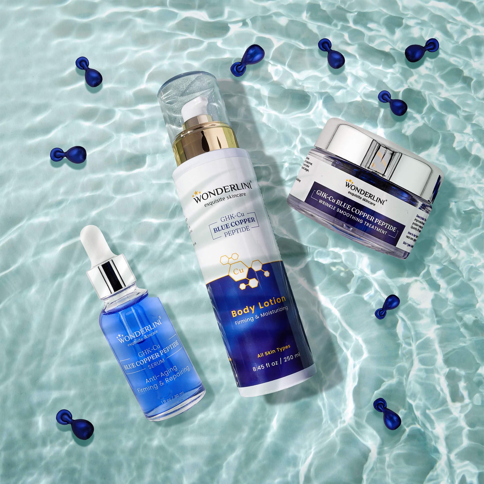 GHK-Cu Blue Copper Peptide Powerful Trio GHK-Cu Blue Copper Peptide Powerful Trio