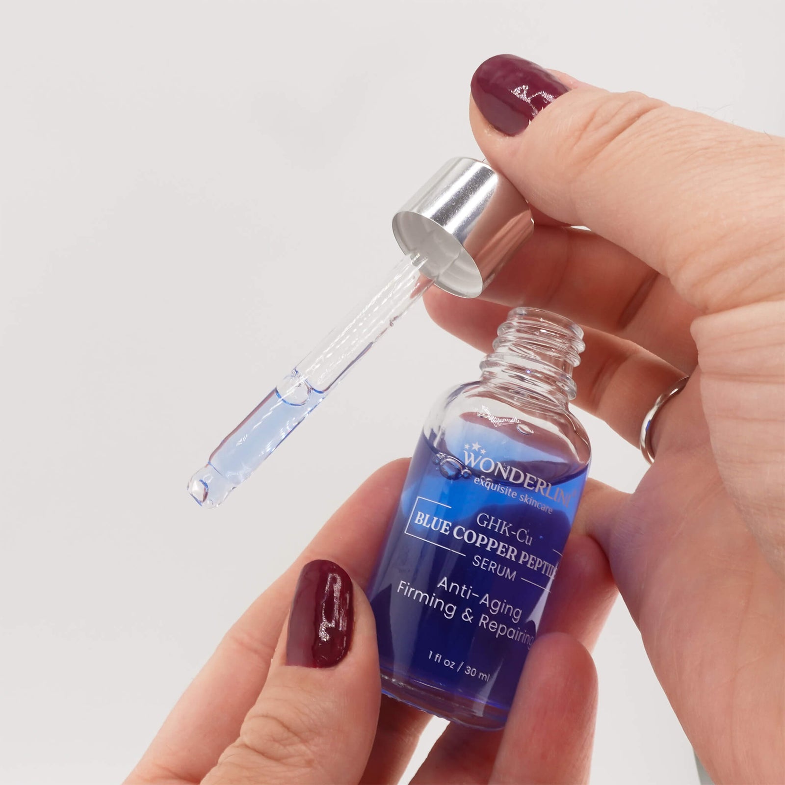 GHK-Cu Blue Copper Peptide + Betaine Serum Wonderlini - exquisite skincare GHK-Cu Blue Copper Peptide + Betaine Serum Wonderlini - exquisite skincare