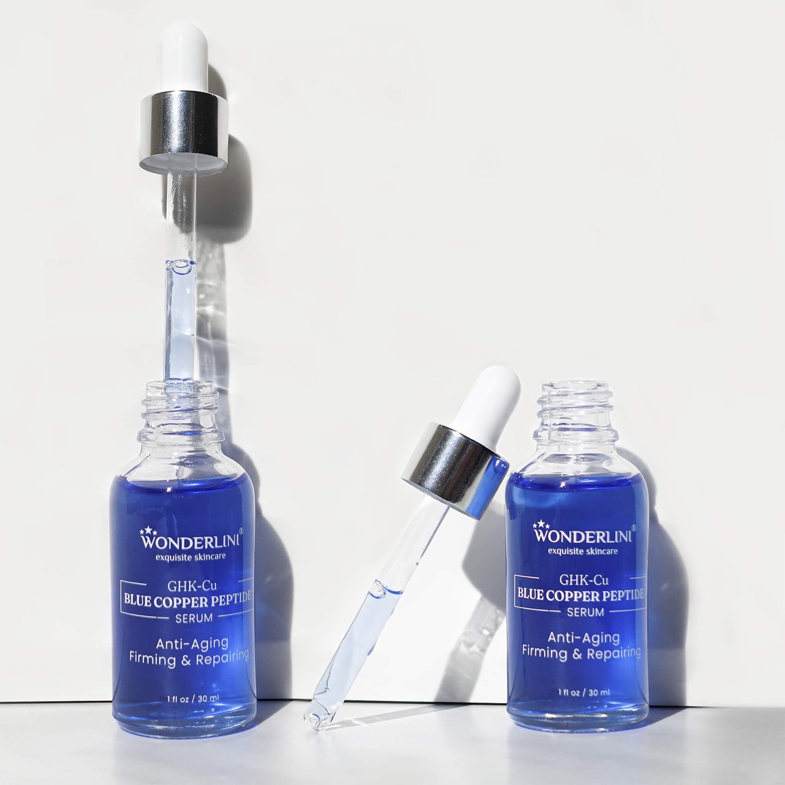 GHK-Cu Blue Copper Peptide + Betaine Serum Wonderlini - exquisite skincare GHK-Cu Blue Copper Peptide + Betaine Serum Wonderlini - exquisite skincare